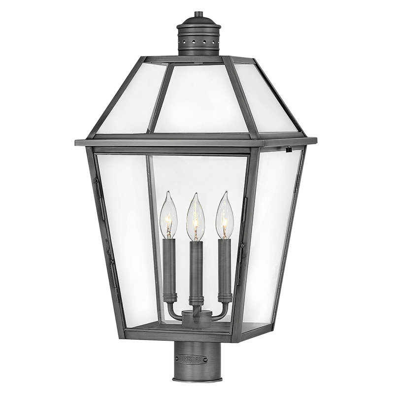 Nouvelle 3-Light Pier Mount Light