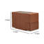 Console Meso, table d'appoint modulaire, rangement, Oyster Nuvella, 37 po-110979867