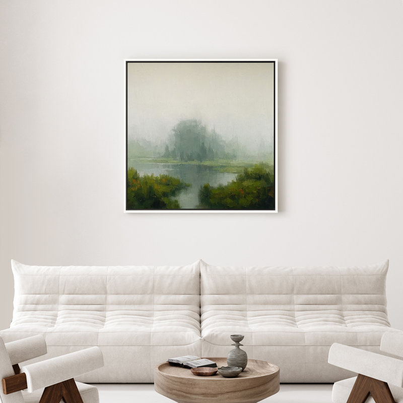 Art mural encadré, rétro, antique et classique pour chambre à coucher - 16 po x 16 po, H 16 po x l 16 po, Blanc