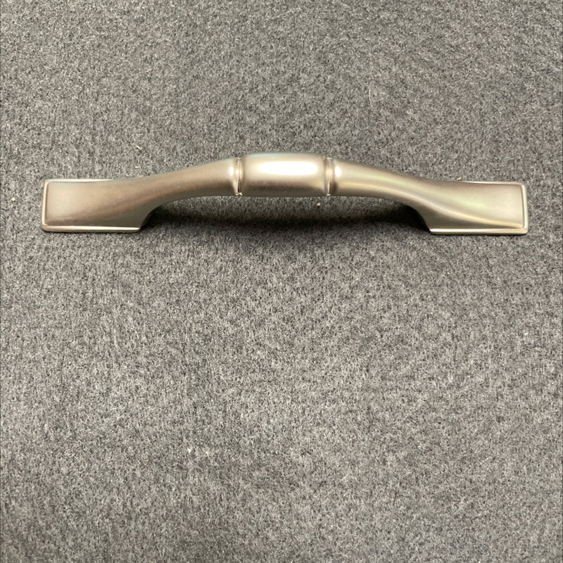 3" Square Foot Pull Matte Nickel