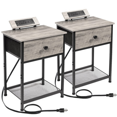 Ayrionna End Table Set with Storage