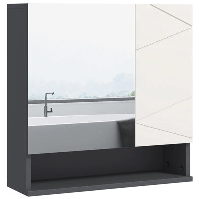 55mm W 55mm H Wall Mounted Required Medicine Cabinet Mirror