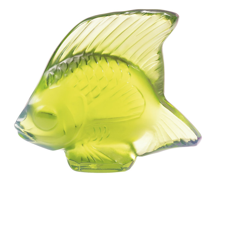 Fish Figurine, Anise Green