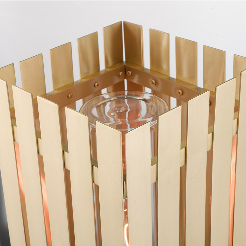Transparent Lantern Head, Satin Brass