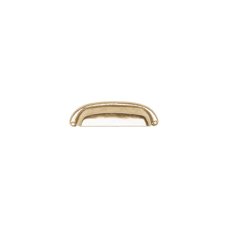 Cup / Bin Pull, Silicon Bronze Brushed