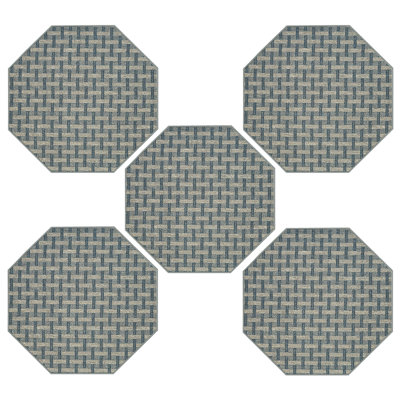 Ensemble de tapis intérieur / extérieur en polyester touffeté à la machine Coghlan