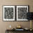 Vintage Floral Pattern I-Premium Framed Print -Ready to Hang - No Nails Required - No Nails Required-1681103722-1681103723