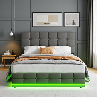 Upholstered Ottoman Storage Bed