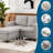 Kentrell 54"W Upholstered Loveseat with Ottoman-1159309552