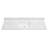 61'' Quartz Stone Single Bathroom Vanity Top With Sink – For Vanity Replacement, No Cabinet