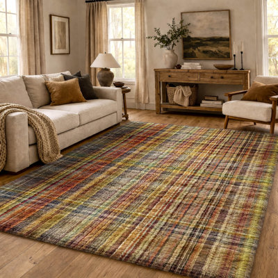 Tapis à carreaux de qualité supérieure lavable à la machine Dream Shag ADS541