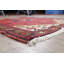 Tapis unique en laine noué à la main 3 pi 4 po x 5 pi rouge nouvel âge Anunoby