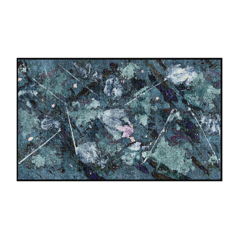 Adelajde Washable Abstract Indoor Rug, Rectangle 8' x 12'