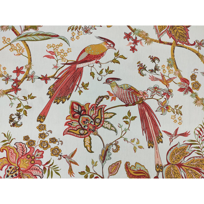 Abnel Pencil Pleat Room Darkening Door Curtain, 114 x 213 cm, Terracotta