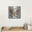 Art mural luxueux «Field Bloom 1 Warm» par Silvia Vassileva, 12 po x 12 po