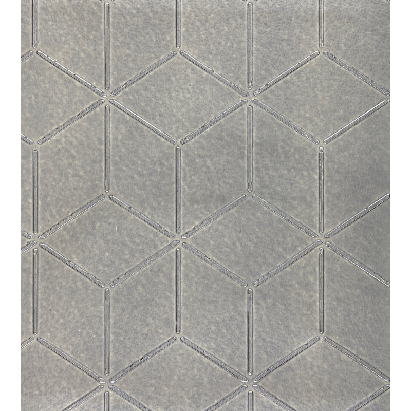 Modern Luxury Geometric Wallpaper Roll, Gunmetal