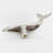 1.75" Humpback Whale Right Facing Knob