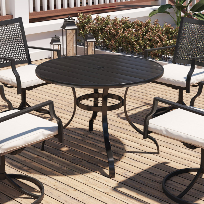 Brojanac Round 39.76'' Outdoor Dining Table