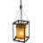 1 - Light Golden Bronze Single Pendant