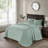 Reversible Quilt Set Seafoam King/Cal King-117539066-117539064