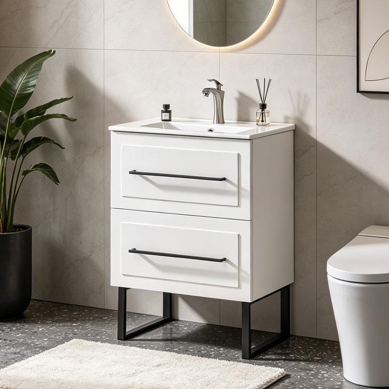 Ensemble de meuble-lavabo simple 24 po avec lavabo Morden