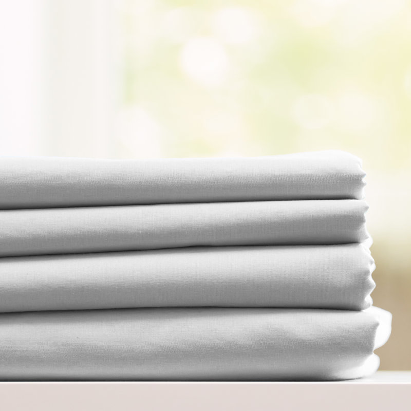 Sateen Sheet Set, California King, Royal Blue