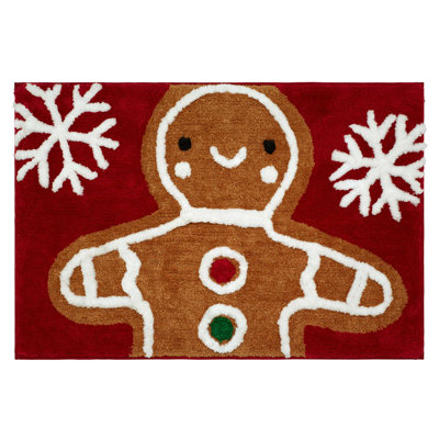  Gingerbread Man Rug