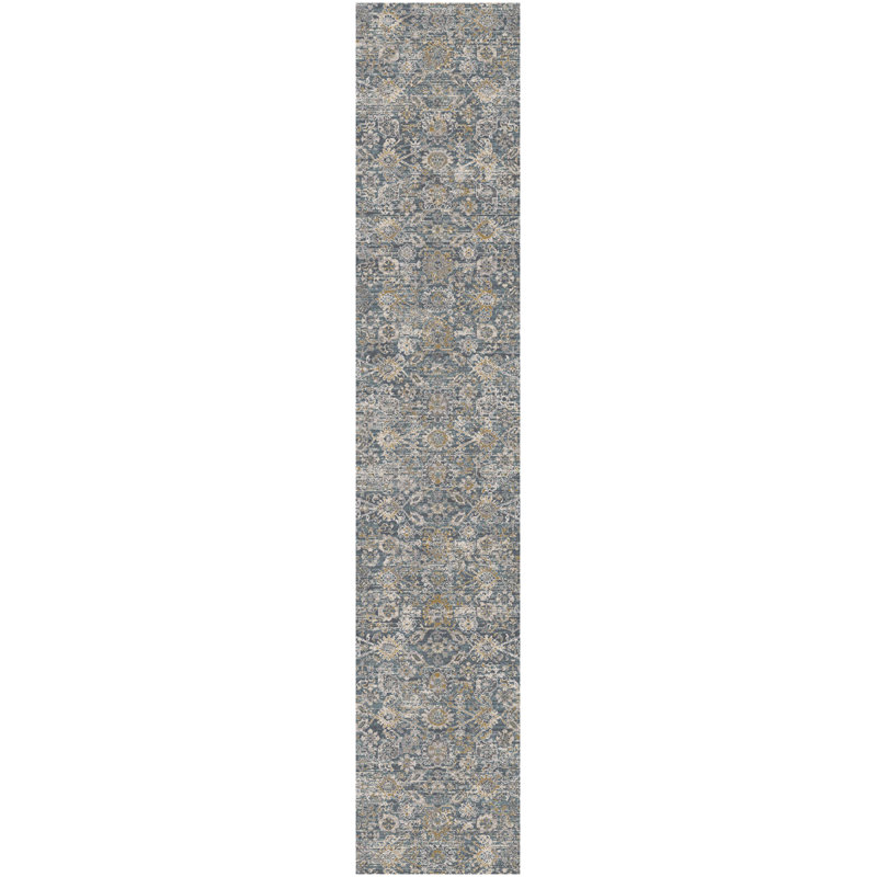 Oriental Indoor Rug, Runner 2'3" x 12'