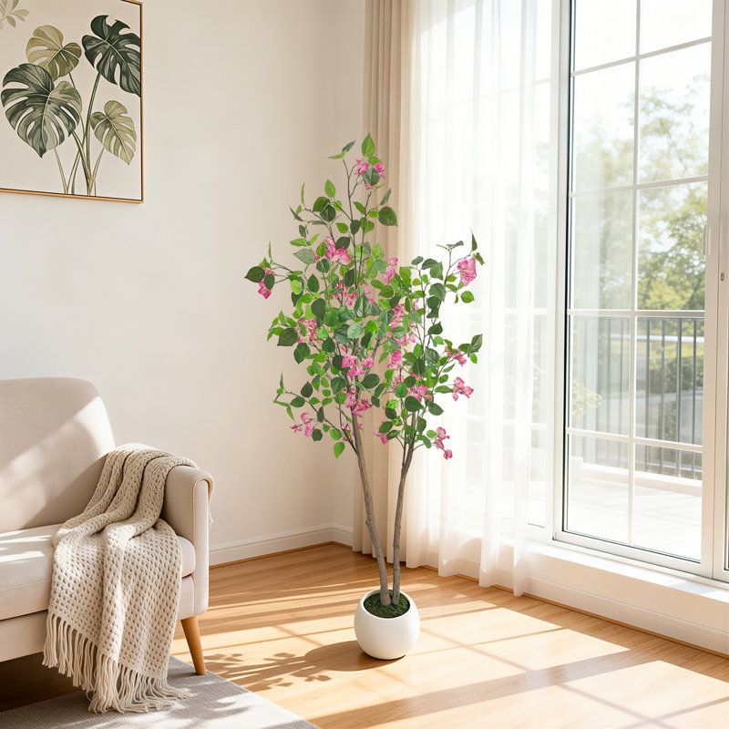 Faux Plant, 120cm H x 22cm W x 88cm D