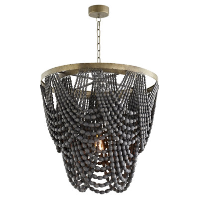 Hammock 1 - Light Matte Black Unique/Statement Pendant