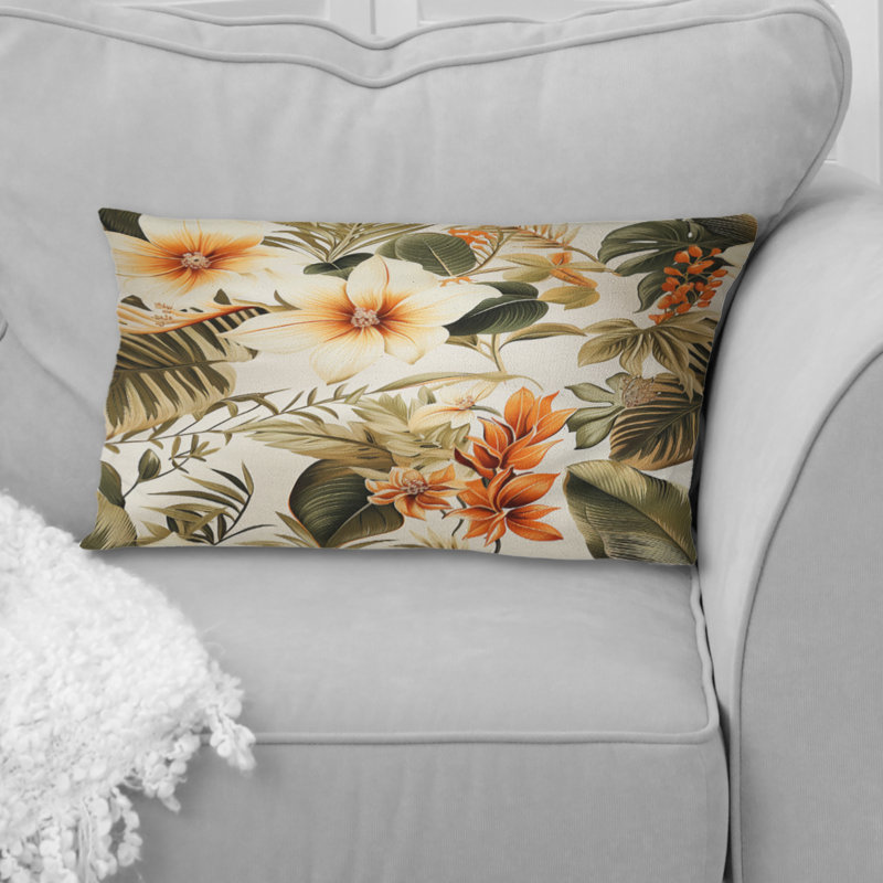Coussin décoratif Tropical Greens