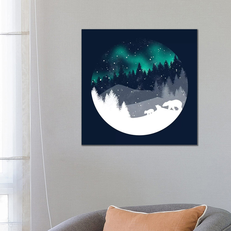 Stardust Horizon 1 Piece Wrapped Canvas Painting, 66.04 cm H x 66.04 cm W