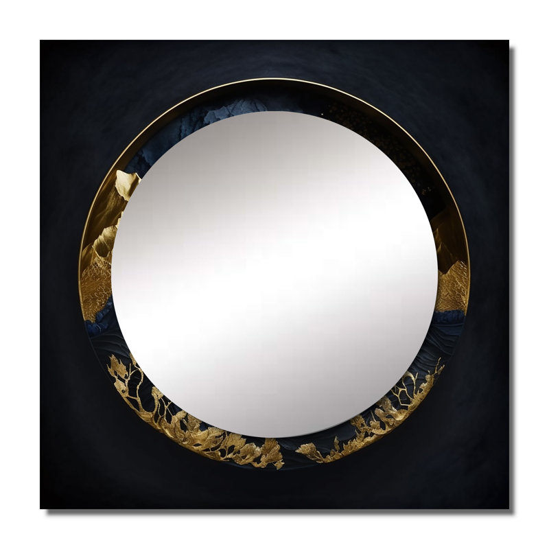 Elstone - Miroir paysage carré pour décoration murale, 23 po x 23 po