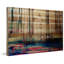 « shaded colors » par parvez taj,, reproduction d’art sur bois de pin naturel-19740355