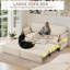 2 Seater Fabric Sofa Bed-1865990022