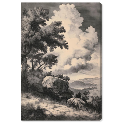 Toile de ferme Chiaroscuro par Art Remedy