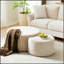 Ensemble de 2 tables basses emboîtables pour le salon, table d'appoint et repose-pieds en mousse moderne, sans assemblage-88940793