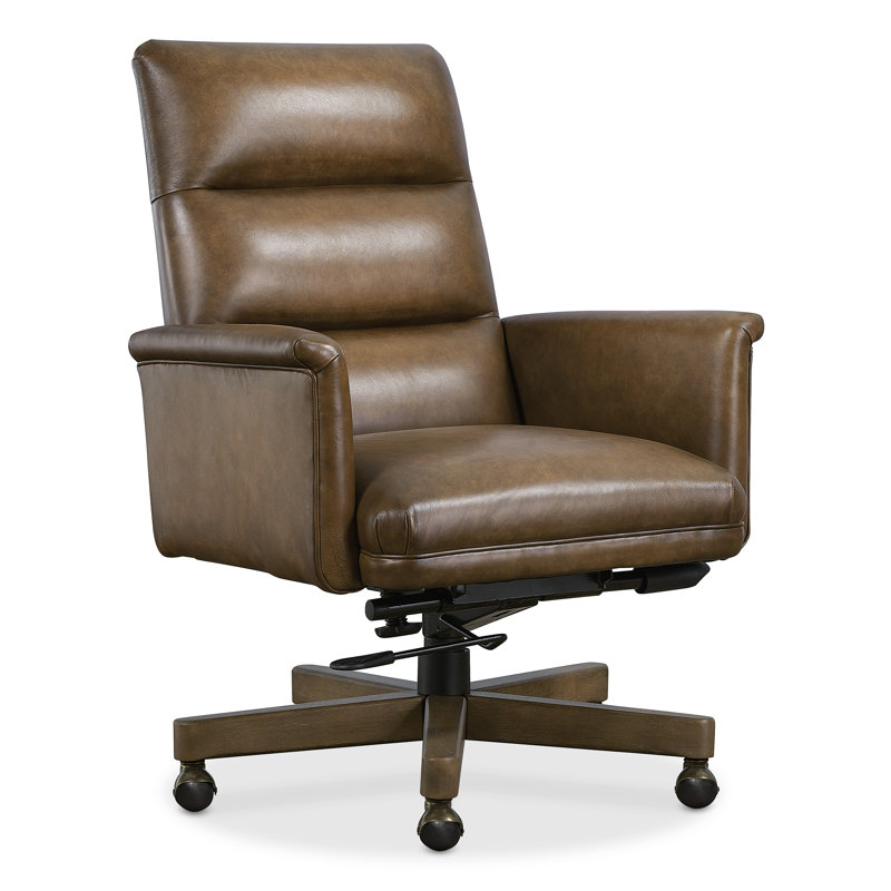 Fauteuil de direction en cuir véritable EC
