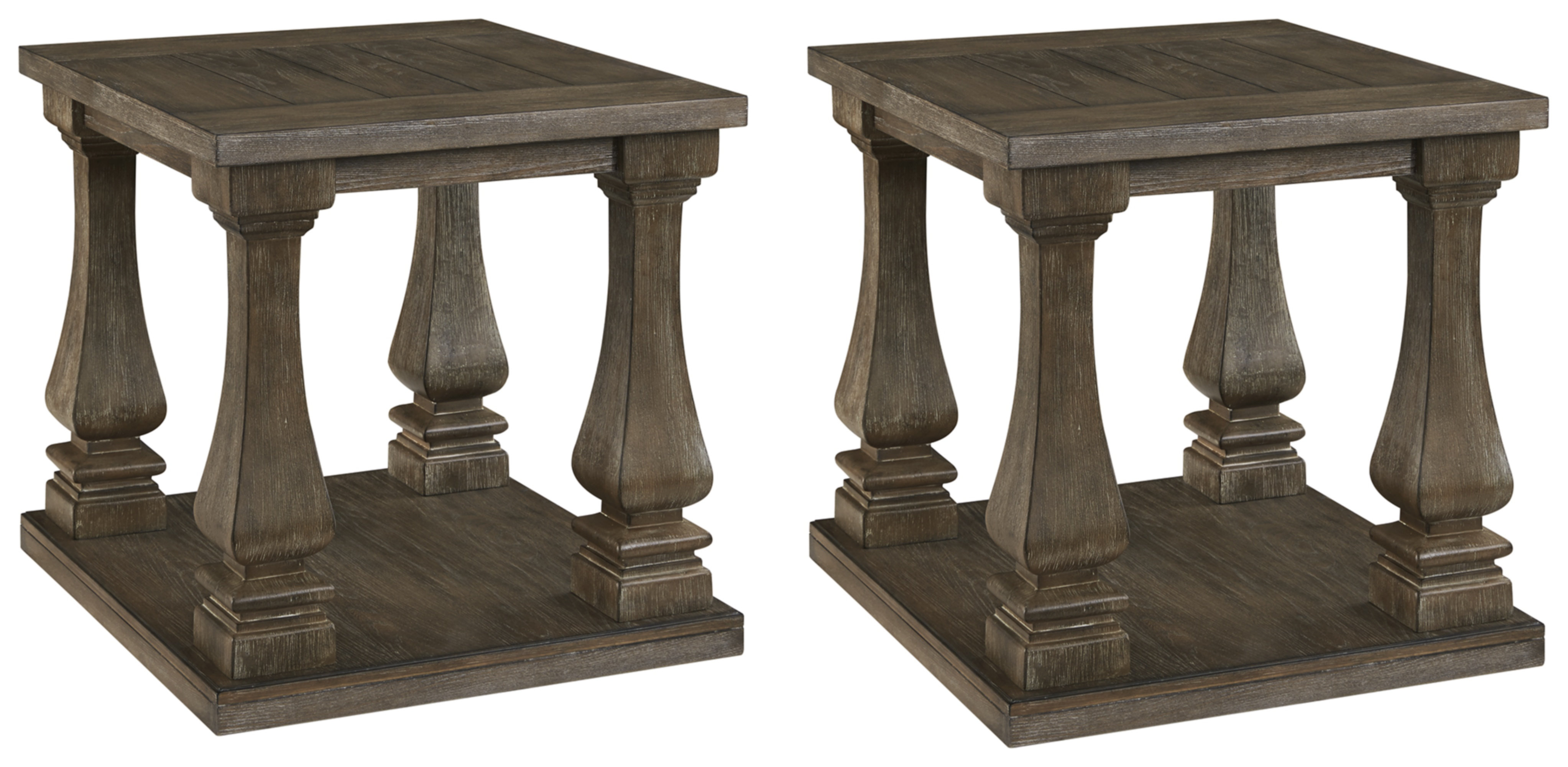 Ophelia & Co. Danyar Floor Shelf End Table Set with Storage & Reviews ...