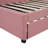 Upholstered Daybed With Trundle  Sofa Bed Frame No Box Spring Needed-2522893