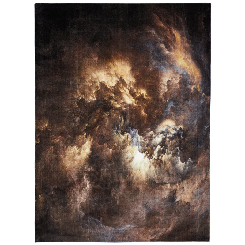 Hartshorn Abstract Area Rug, Rectangle 122 x 183cm  