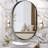 Chachi Metal Oval Mirror-42588504