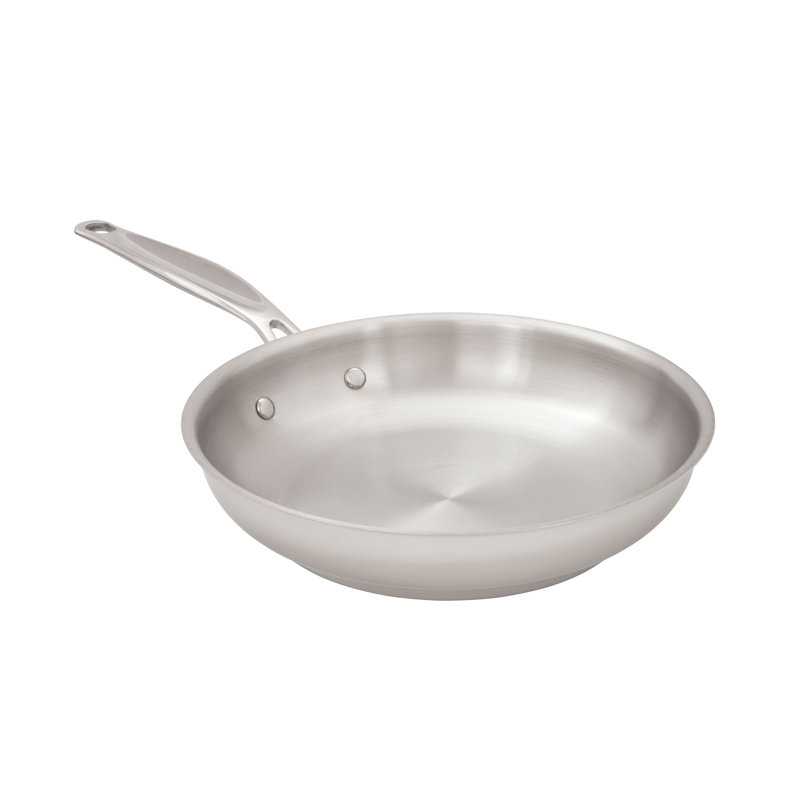 Poêle à frire en acier inoxydable Meyer, 10"