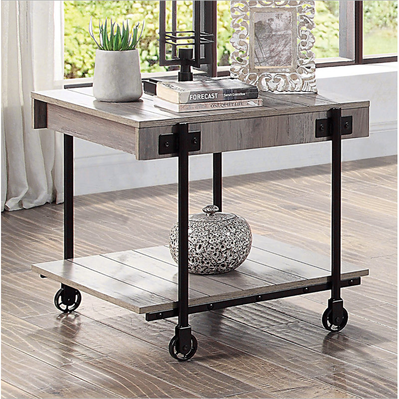 Table de bout style industriel 1pc