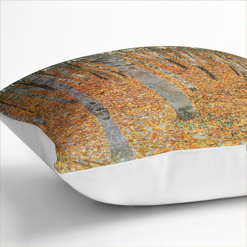 Beech Grove Forest Vol.2 Scatter Cushion, 55cm H x 55cm W x 20cm D, White