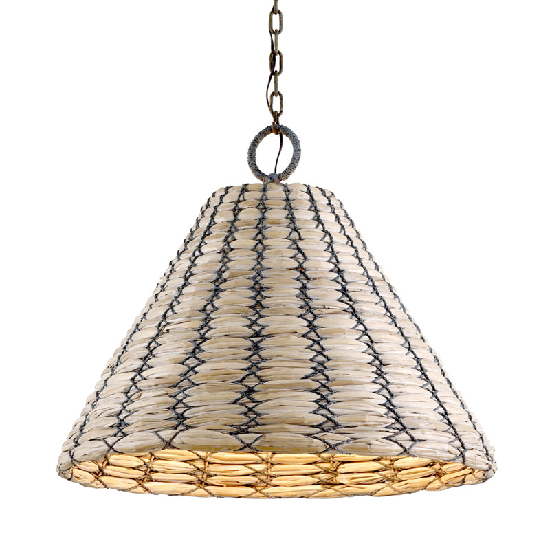 1 - Light Pendant, 26.75" H x 30" W x 30" D