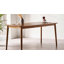 Drea Solid Wood Dining Table - Traditional Rustic Farmhouse Kitchen Style-100710123-68285141