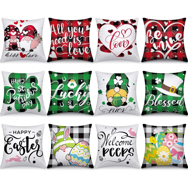 Reversible Pillow Cover