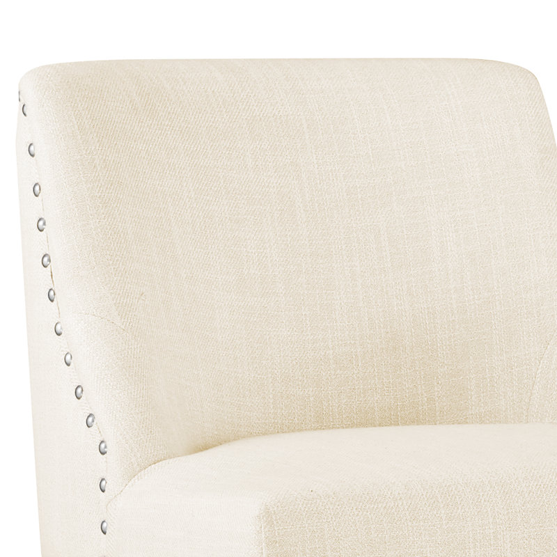Tabouret de comptoir pivotant 26 po Albaugh, Naturel, Beige