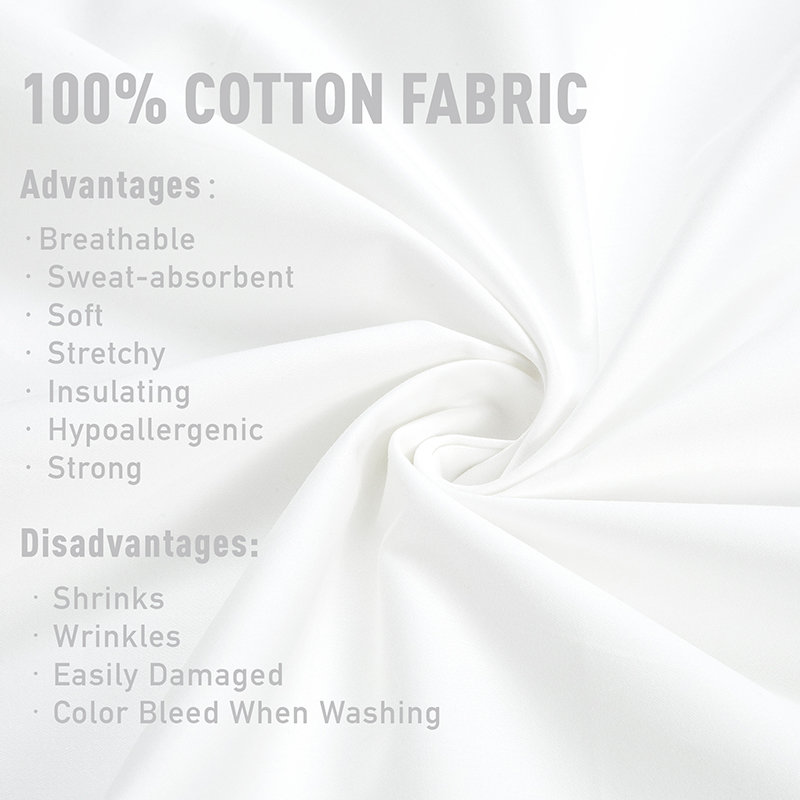 Striped 100% Cotton Percale Pillowcases Open Pillowcases Set, Light Gray, King